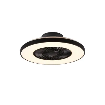 Trio Halmstad fekete LED mennyezeti ventilátoros lámpa (TRI-R62672132) LED 1 izzós IP20 Trio Halmstad fekete LED mennyezeti ventilátoros lámpa (TRI-R62672132) LED 1 izzós IP20