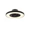 Trio Halmstad fekete LED mennyezeti ventilátoros lámpa (TRI-R62672132) LED 1 izzós IP20