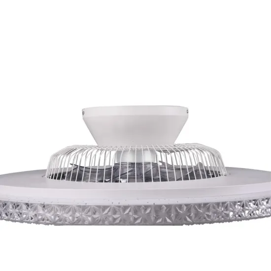 Trio Harstad fehér LED mennyezeti ventilátoros lámpa (TRI-R62412106) LED 1 izzós IP20