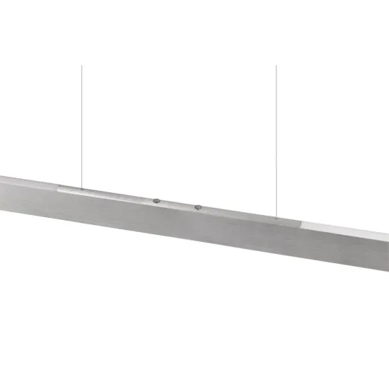Trio Helios csiszolt alumínium LED függesztett lámpa (TRI-343310105) LED 1 izzós IP20