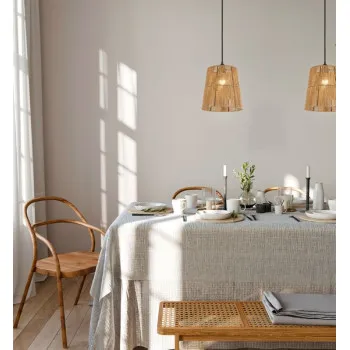 Trio Holm barna-fekete függesztett lámpa (TRI-R31041026) E27 1 izzós IP20