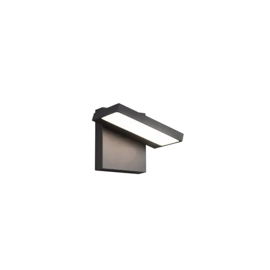 Trio Horton anracit-fehér LED kültéri falikar (TRI-226360142) LED 1 izzós IP54