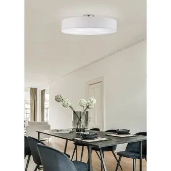 Trio Hotel matt nikkel-fehér mennyezeti lámpa (TRI-603900501) E27 5 izzós IP20 Trio Hotel matt nikkel-fehér mennyezeti lámpa (TRI-603900501) E27 5 izzós IP20