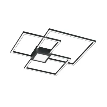 Trio Hydra antracit-fehér LED mennyezeti lámpa (TRI-676210442) LED 1 izzós IP20