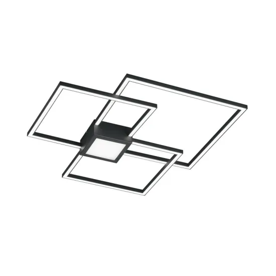 Trio Hydra antracit-fehér LED mennyezeti lámpa (TRI-676210442) LED 1 izzós IP20