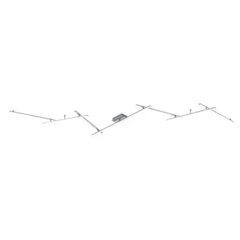 Trio Indira matt nikkel LED mennyezeti lámpa (TRI-674610707) LED 1 izzós IP20