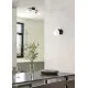 Trio Isla fekete-szürke fali spotlámpa (TRI-R86361076) E14 1 izzós IP20