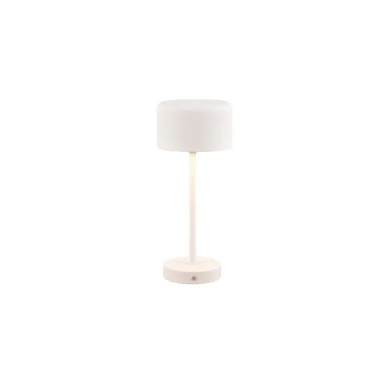 Trio Jeff fehér LED asztali lámpa (TRI-R59151131) LED 1 izzós IP20