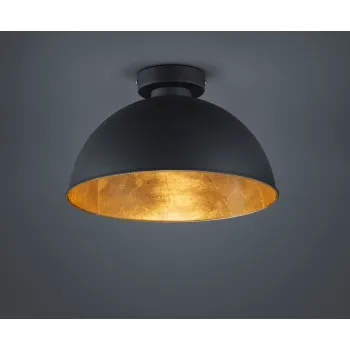Trio Jimmy fekete-arany mennyezeti lámpa (TRI-R60121002) E27 1 izzós IP20