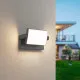 Trio Kansas anracit-fehér LED kültéri falikar (TRI-246860142) LED 1 izzós IP54
