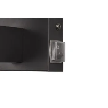 Trio Kula fekete-fehér fürdőszobai falikar (TRI-284270132) E14 1 izzós IP44