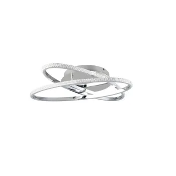 Trio Lane króm-átlátszó LED mennyezeti lámpa (TRI-R67802106) LED 1 izzós IP20