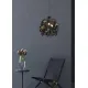 Trio Leavy fekete-arany függesztett lámpa (TRI-R10461932) E27 1 izzós IP20