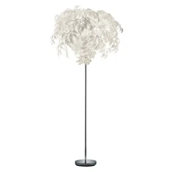 Trio Leavy króm-fehér állólámpa (TRI-R40463001) E14 3 izzós IP20