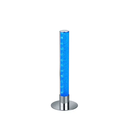 Trio Leia króm-átlátszó LED asztali lámpa (TRI-R52571100) LED 1 izzós IP20