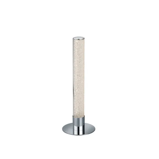 Trio Leia króm-átlátszó LED asztali lámpa (TRI-R52571100) LED 1 izzós IP20