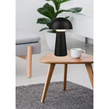Trio Lennon fekete LED kültéri asztali lámpa (TRI-R52176102) LED 1 izzós IP44