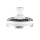 Trio Lindberg titán-fehér LED mennyezeti ventilátoros lámpa (TRI-R67382187) LED 1 izzós IP20