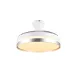 Trio Lindberg titán-fehér LED mennyezeti ventilátoros lámpa (TRI-R67382187) LED 1 izzós IP20