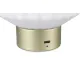 Trio Lord sárgaréz-fehér LED asztali lámpa (TRI-R57761101) LED 1 izzós IP20