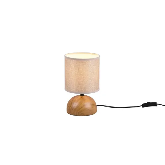 Trio Luci fa színű-bézs asztali lámpa (TRI-R50351035) E14 1 izzós IP20