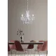 Trio Lüster átlátszó csillár (TRI-R11073000) E14 3 izzós IP20