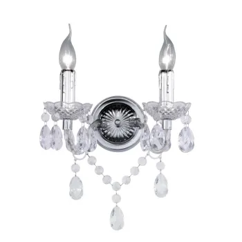 Trio Lüster átlátszó falikar (TRI-R25072000) E14 2 izzós IP20