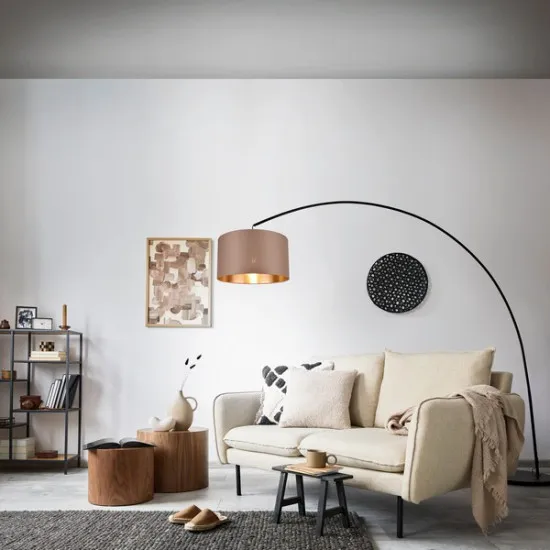 Trio Mansur fekete-barna állólámpa (TRI-419200141) E27 1 izzós IP20