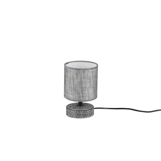 Trio Marie szürke asztali lámpa (TRI-R50980111) E14 1 izzós IP20 Trio Marie szürke asztali lámpa (TRI-R50980111) E14 1 izzós IP20