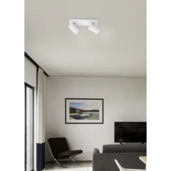 Trio Marley fehér mennyezeti spotlámpa (TRI-802400201) GU10 2 izzós IP20