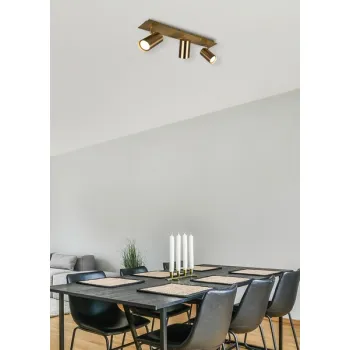 Trio Marley réz mennyezeti spotlámpa (TRI-802400304) GU10 3 izzós IP20