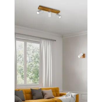 Trio Marley natúr-fehér mennyezeti/fali spotlámpa (TRI-812400131) GU10 1 izzós IP20