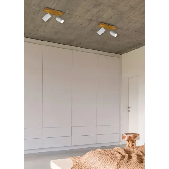 Trio Marley natúr-fehér mennyezeti spotlámpa (TRI-812400231) GU10 2 izzós IP20