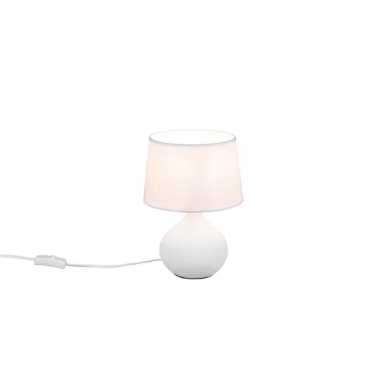 Trio Martin fehér asztali lámpa (TRI-R50371001) E14 1 izzós IP20 Trio Martin fehér asztali lámpa (TRI-R50371001) E14 1 izzós IP20