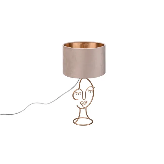 Trio Mary arany-bézs asztali lámpa (TRI-R51221044) E27 1 izzós IP20 Trio Mary arany-bézs asztali lámpa (TRI-R51221044) E27 1 izzós IP20