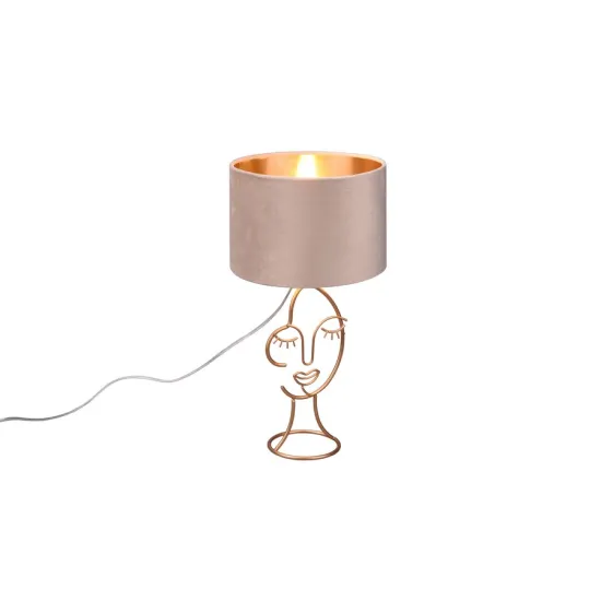 Trio Mary arany-bézs asztali lámpa (TRI-R51221044) E27 1 izzós IP20 Trio Mary arany-bézs asztali lámpa (TRI-R51221044) E27 1 izzós IP20