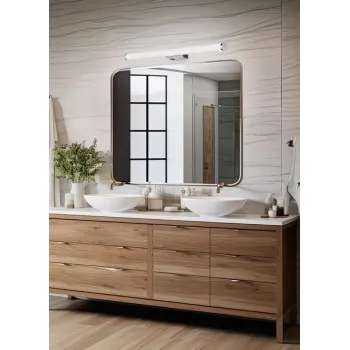 Trio Mattimo króm-fehér fürdőszobai LED tükörvilágítás (TRI-283274206) LED 1 izzós IP44