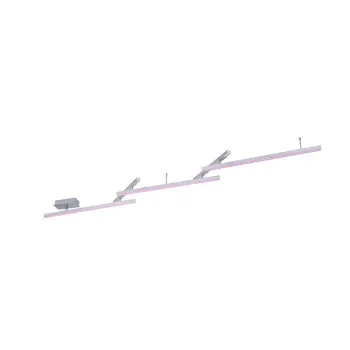 Trio Melby matt nikkel LED mennyezeti lámpa (TRI-651210507) LED 1 izzós IP20