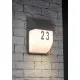 Trio Mersey anracit-fehér kültéri falikar (TRI-212160242) E14 2 izzós IP44