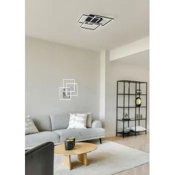 Trio Mobile matt nikkel LED mennyezeti lámpa (TRI-R62883107) LED 1 izzós IP20