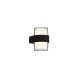 Trio Molina anracit-fehér LED kültéri falikar (TRI-R22052142) LED 2 izzós IP54