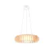 Trio Monte fehér-natúr LED függesztett lámpa (TRI-R32171930) LED 1 izzós IP20