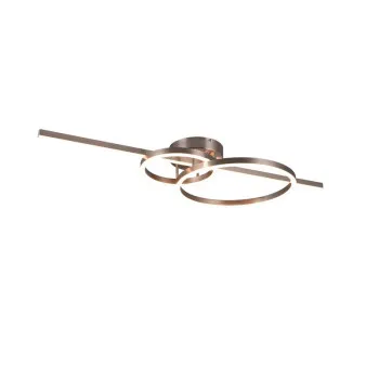 Trio Montilla matt nikkel-fehér LED mennyezeti lámpa (TRI-643010307) LED 1 izzós IP20