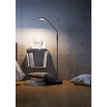 Trio Monza fekete LED állólámpa (TRI-423310132) LED 1 izzós IP20