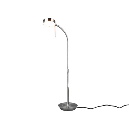 Trio Monza matt nikkel LED asztali lámpa (TRI-523310107) LED 1 izzós IP20