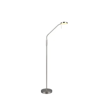 Trio Moreno matt nikkel LED állólámpa (TRI-R44561107) LED 1 izzós IP20