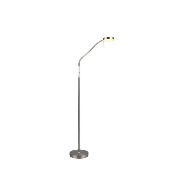 Trio Moreno matt nikkel LED állólámpa (TRI-R44561107) LED 1 izzós IP20