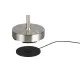 Trio Moreno matt nikkel LED asztali lámpa (TRI-R54561107) LED 1 izzós IP20