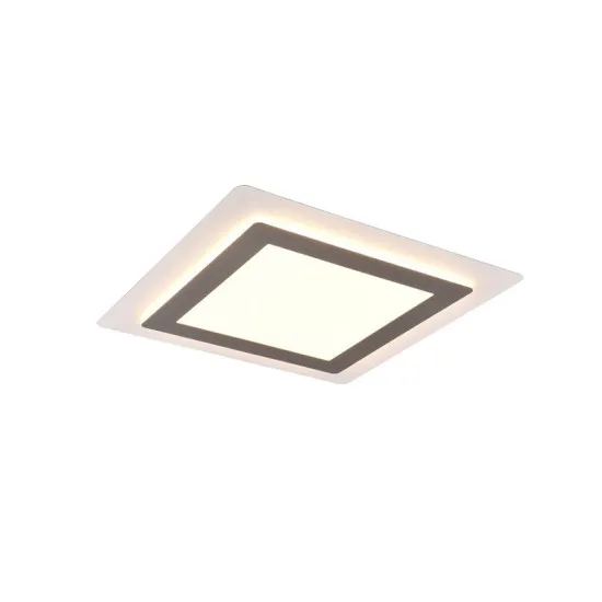 Trio Morgan matt nikkel-szürke LED mennyezeti lámpa (TRI-641510207) LED 1 izzós IP20