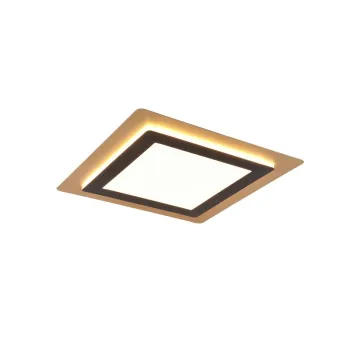 Trio Morgan matt nikkel-szürke LED mennyezeti lámpa (TRI-641510280) LED 1 izzós IP20